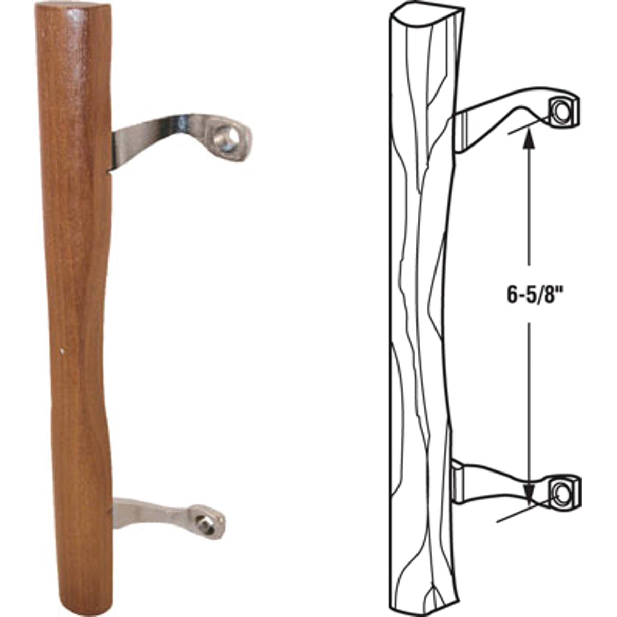 SLIDING GLS DOOR HANDLE - 141642 by Prime Line Products