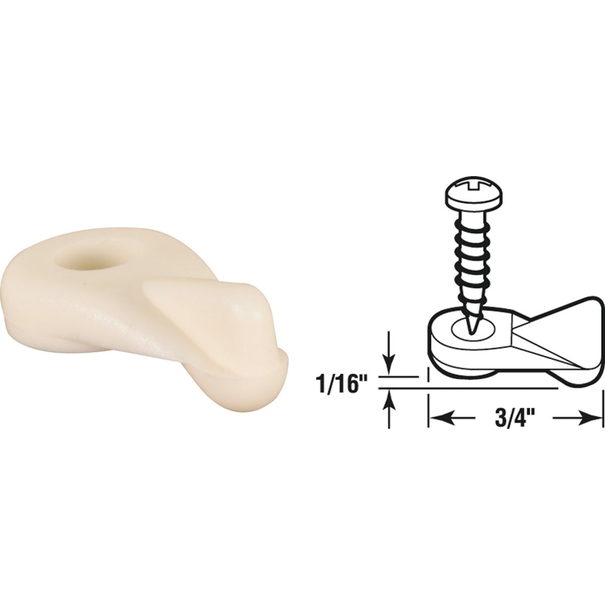 FLUSH PANEL CLIPS - 181822 by Prime Line Products