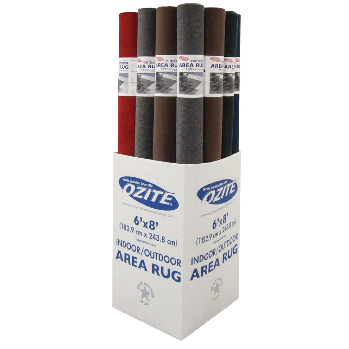 6X8 INDOOR/OUTDOOR RUG - CASSTMNTPJ1V by Foss Mfg Co Llc