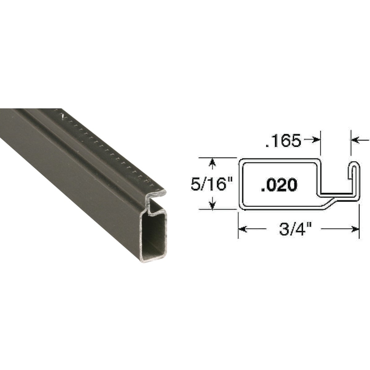 3/4X5/16X72BRZ SCN FRAME - PL14073 by Prime Line Products
