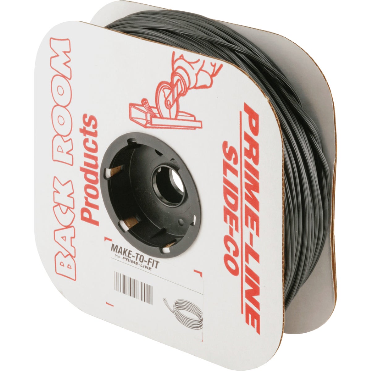 .210X250'BLK SCRN SPLINE - P7595 by Prime Line Products