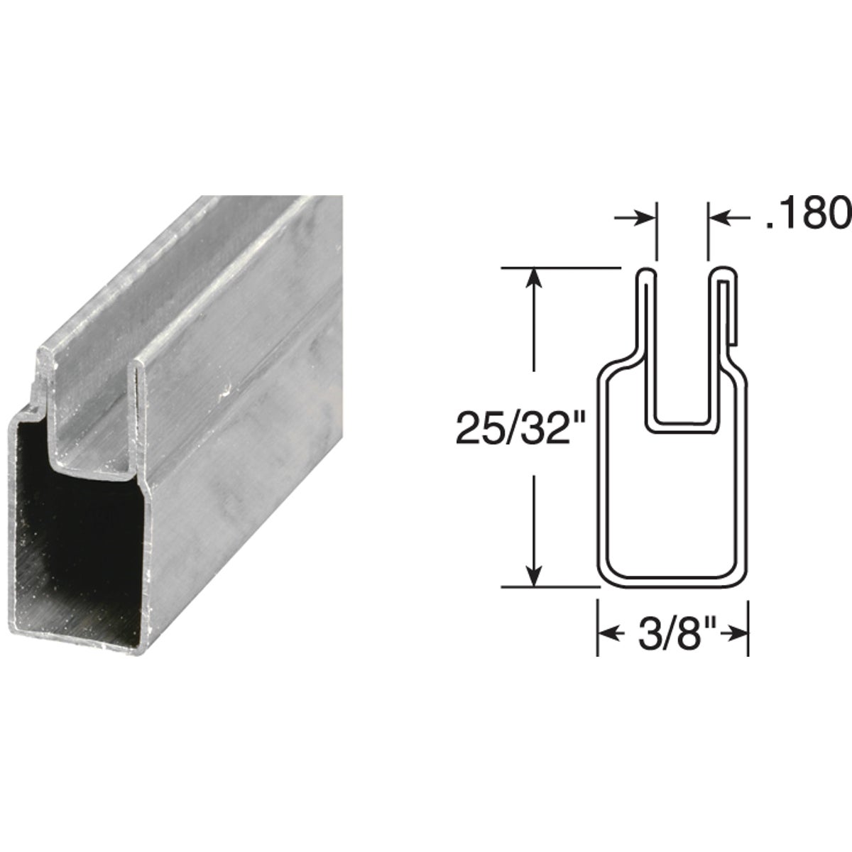 3/8X25/32X72 ML WN FRAME - PL14152 by Prime Line Products