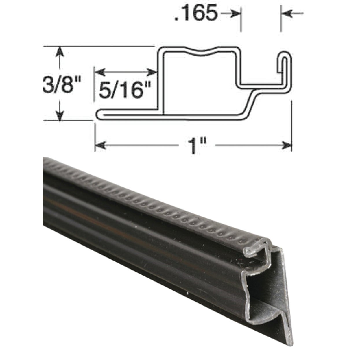 5/16X3/8X1X72 M LP FRAME - PL14235 by Prime Line Products