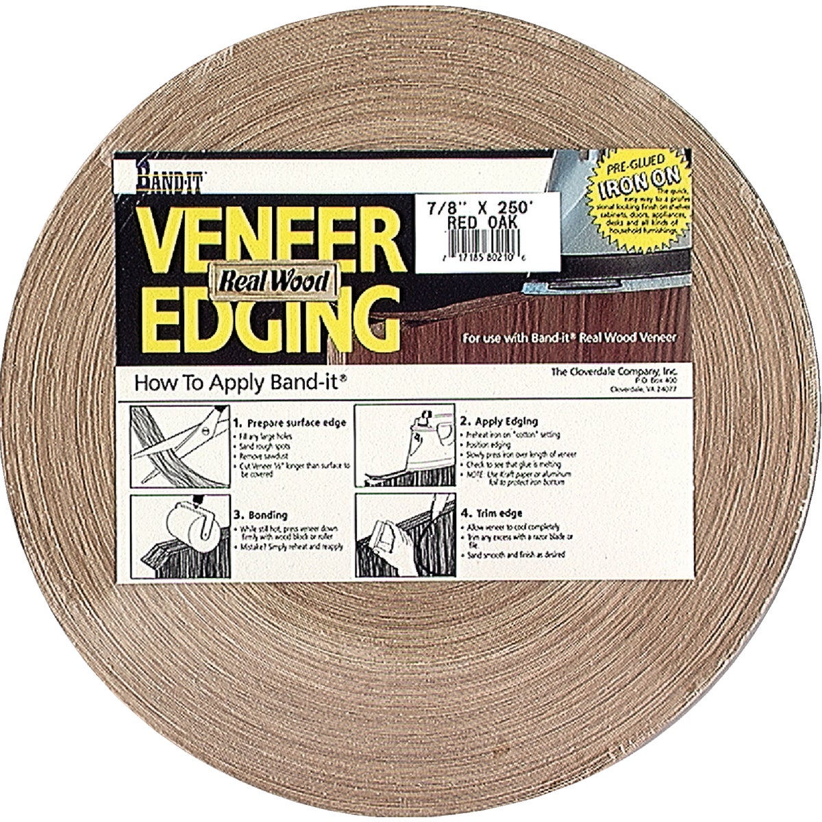 3/4"X250' VENEER EDGING - 40210 by Cloverdale Co Inc