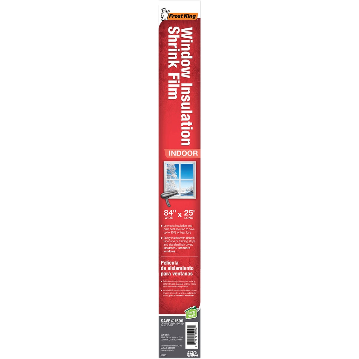 84"X25' WINDOW FILM - V8425 by Thermwell Prods Co