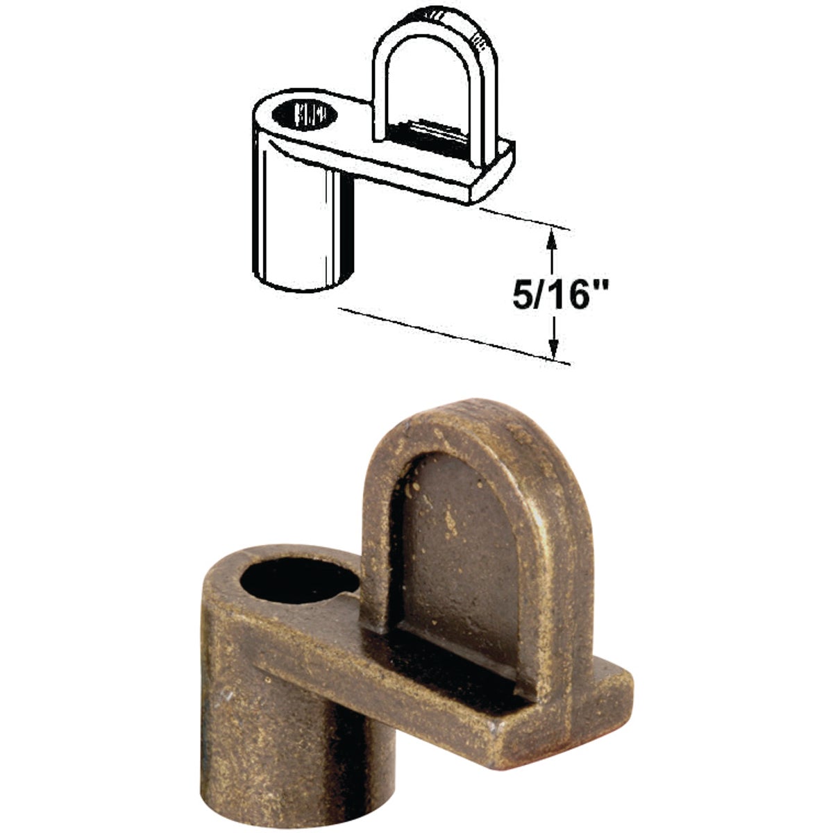 5/16"DIECAST SCREEN CLIP - PL7894 by Prime Line Products