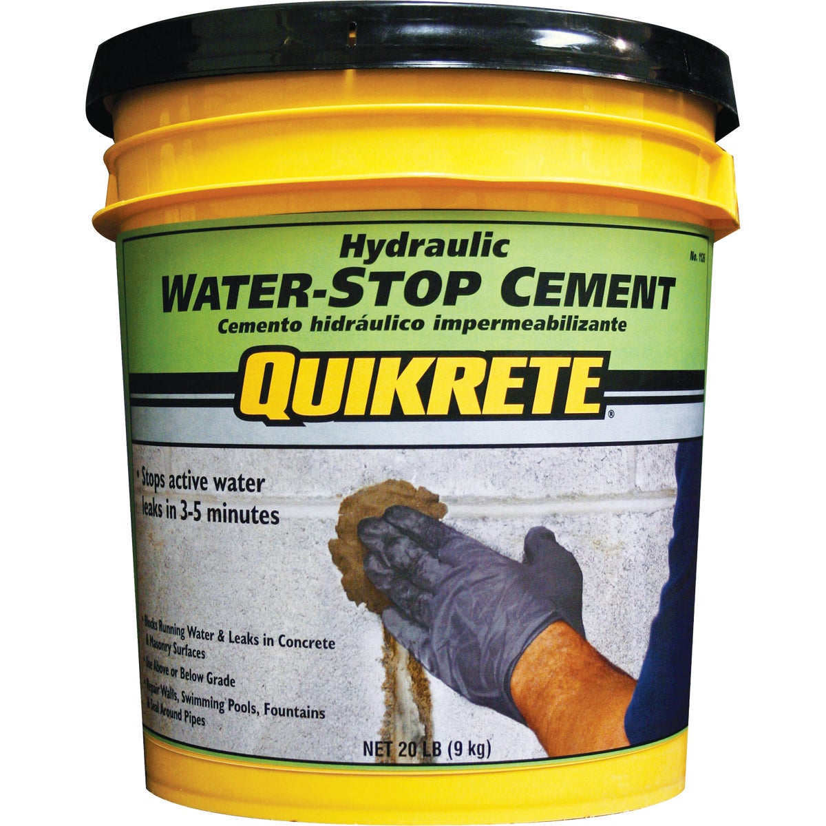 20LB HYDRL WTRSTP CEMENT - 1126-20 by Quikrete Co