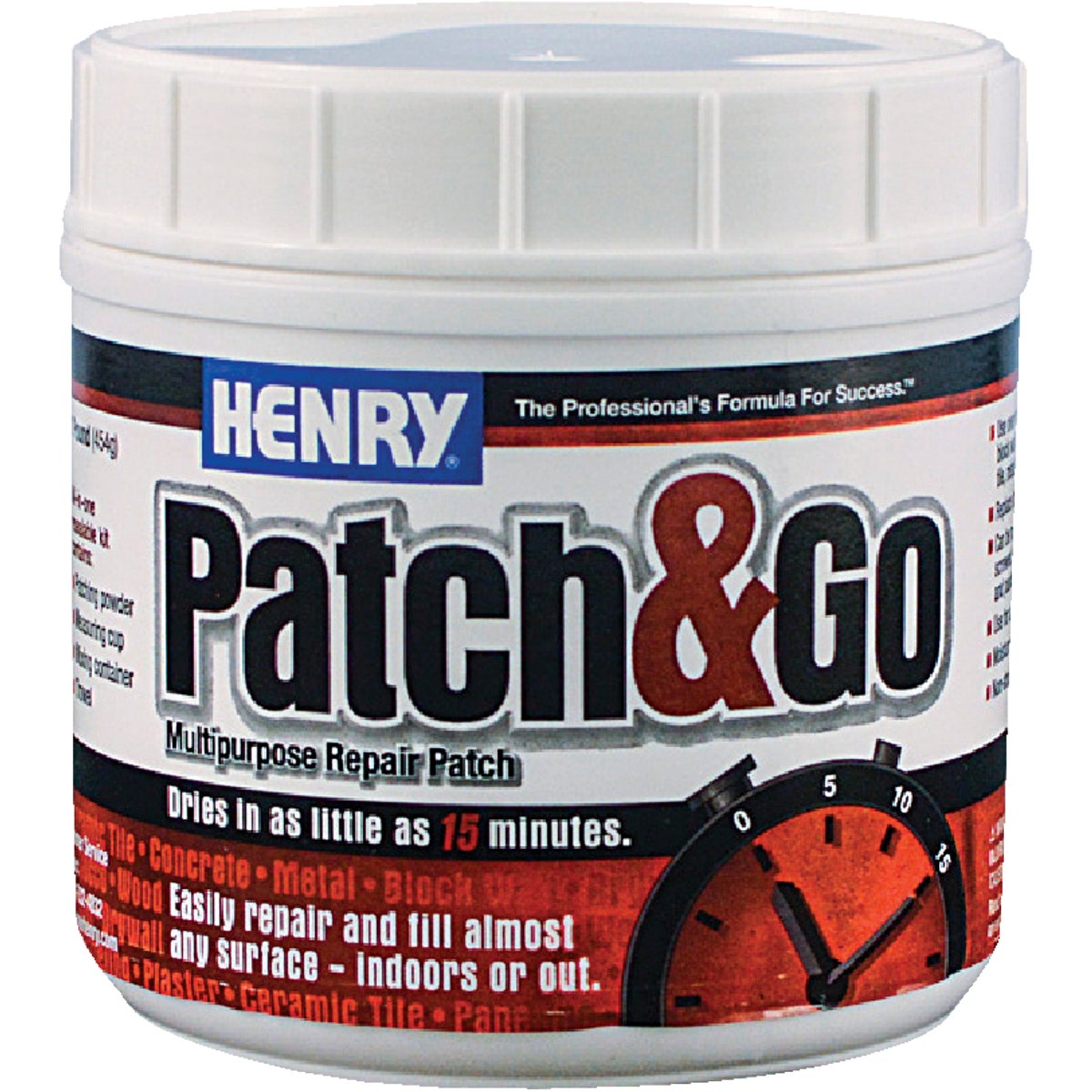 1LB PATCH&GO REPAIR KIT - 12226 by Henry W W Company