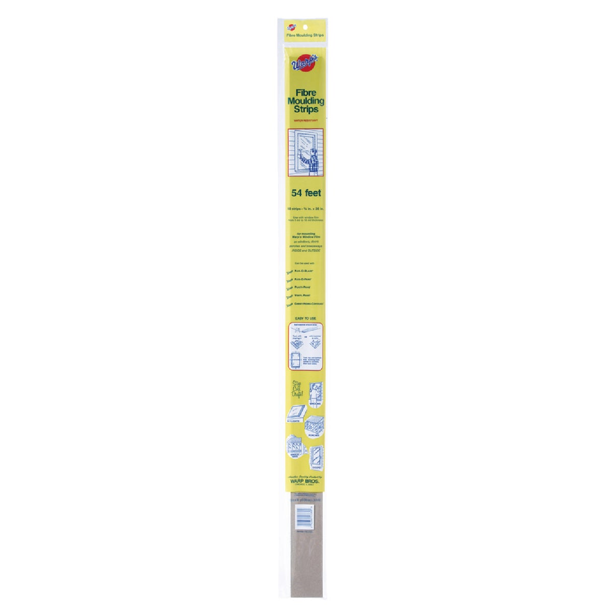 3' FBR WND MOLDING STRIP - FM-1825 by Warp Bros