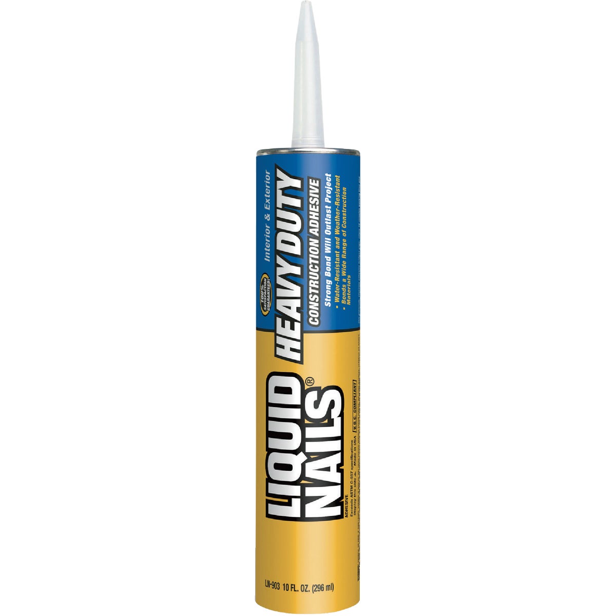 10OZ H/D CONST ADHESIVE - LN903 by Liquid Nails/akzonob
