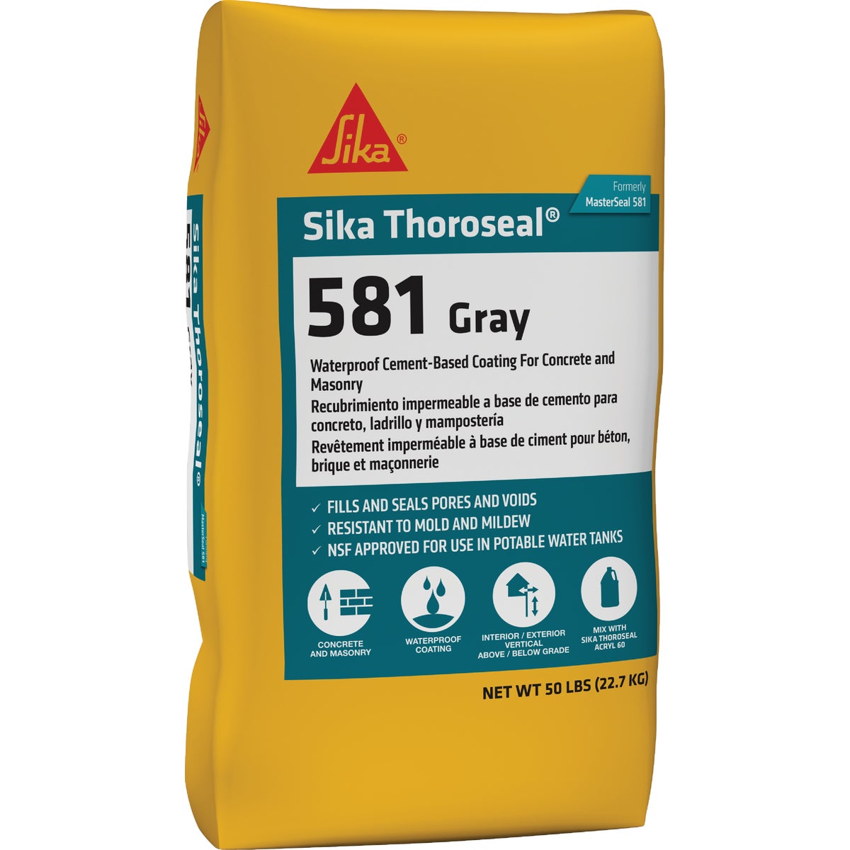 50LB STND GRAY THOROSEAL - T1018 by Prime Source Pneumat
