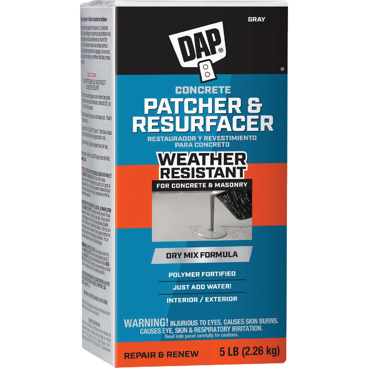5LB CONCRETE PATCHER - 10466 by Dap Inc