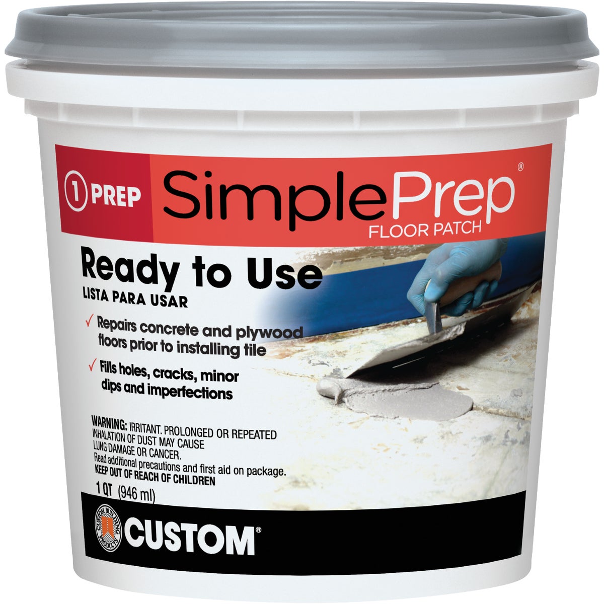 QT PREMIXED FLOOR PATCH - FPQT by Custom Building Prod