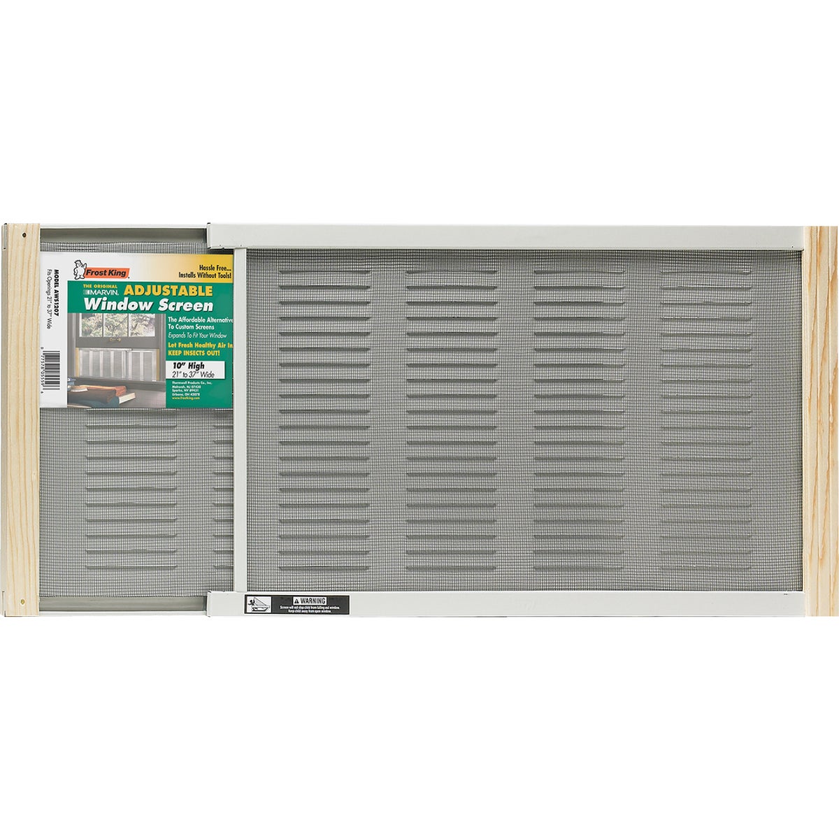 WNDW SCREEN W/VENTILATOR - AWS1207 by Thermwell Prods Co
