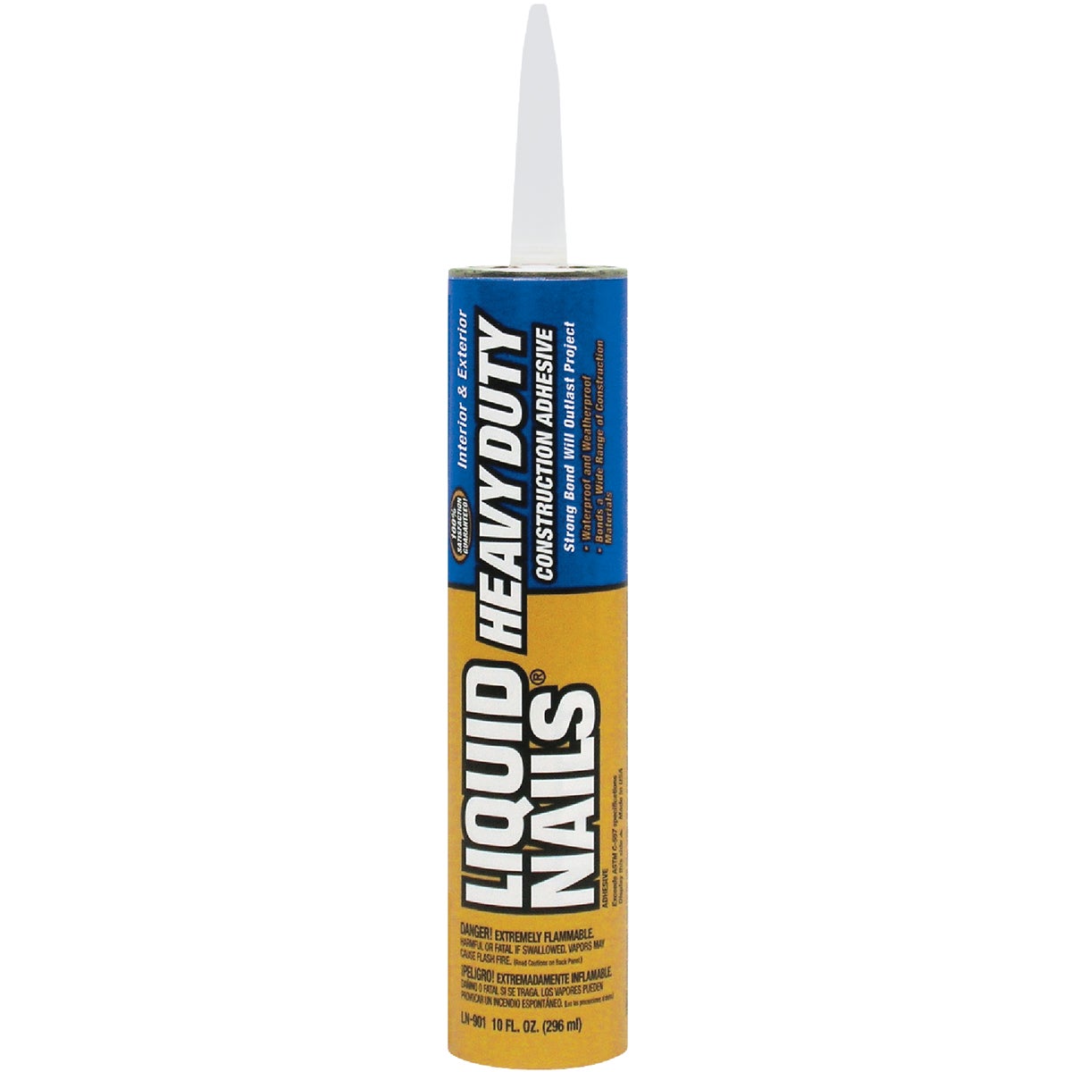 10OZ H/D CONST ADHESIVE - LN901 by Liquid Nails/akzonob