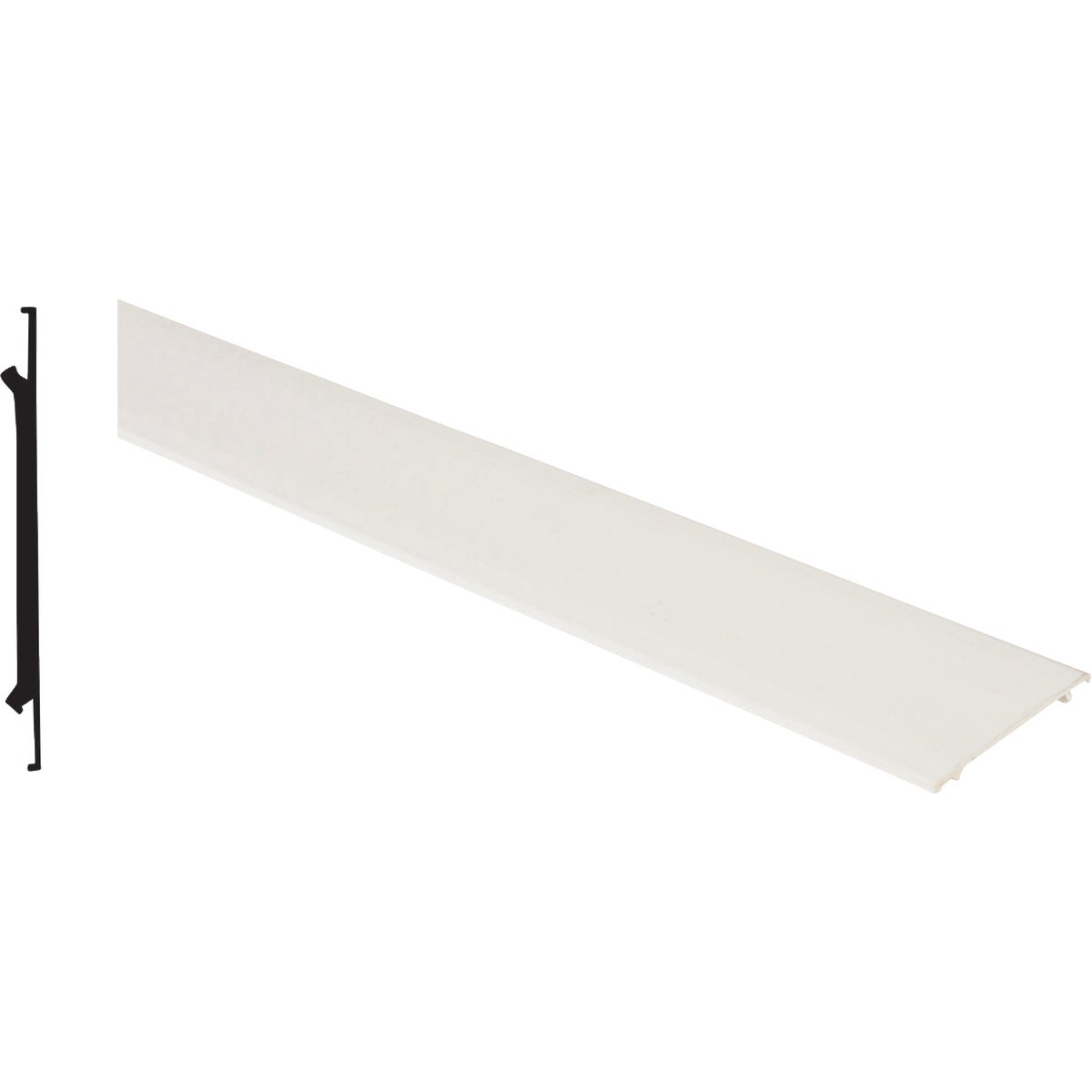 3-1/2"X8' WHITE CAP - WCAP38 by Screen Tight