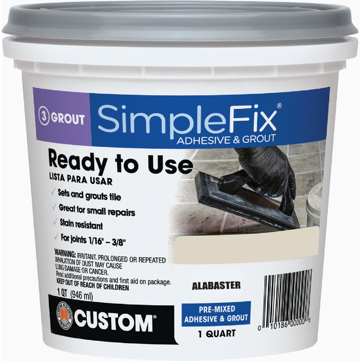 QT ALB PM ADHESIVE&GROUT - TAGAQT by Custom Building Prod