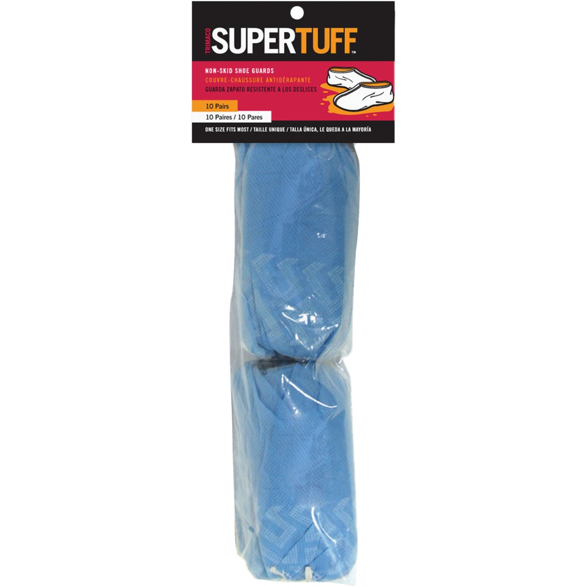 10PR BLUE SHOE COVERS - SC3001PB by Surface Shields Inc