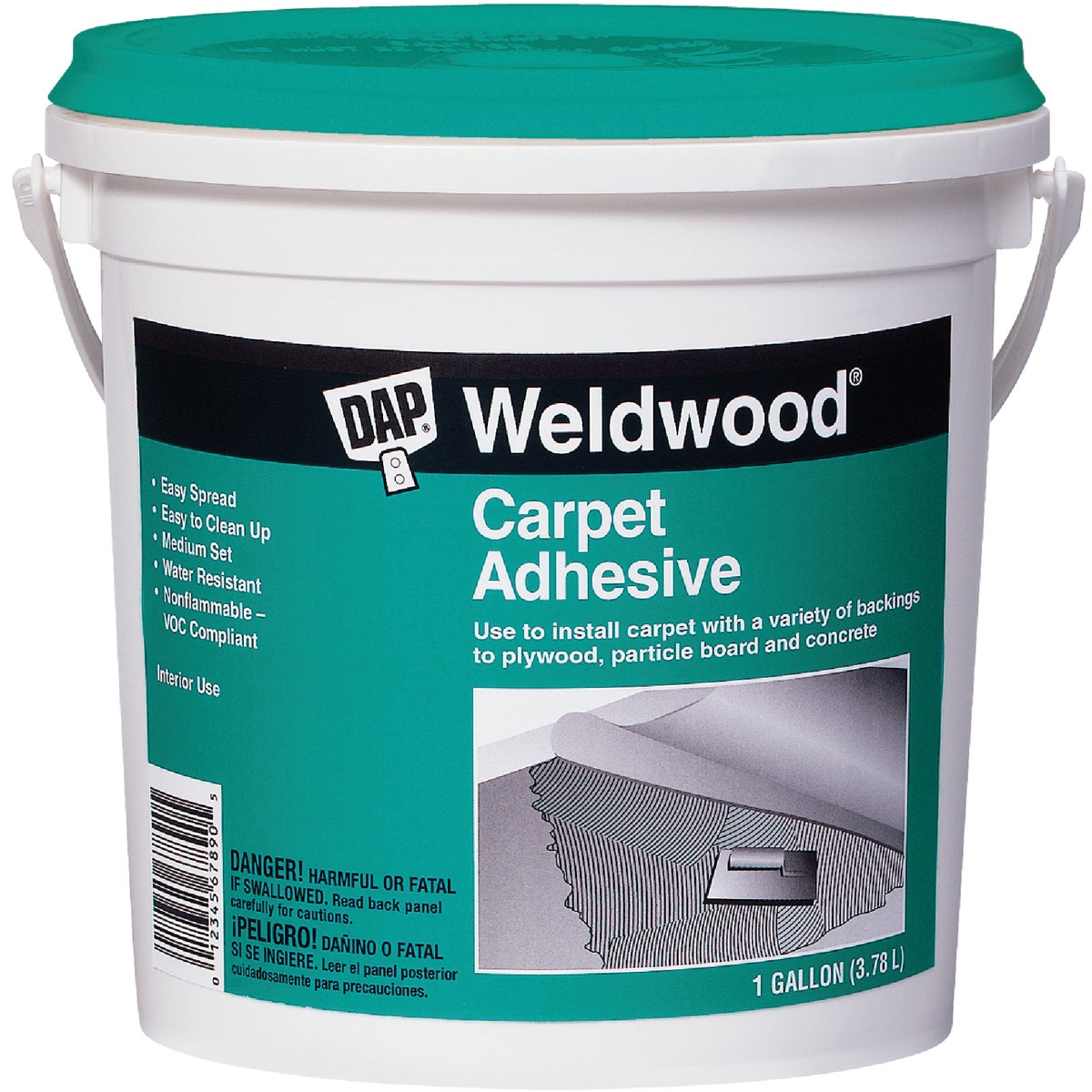 GAL CARPET ADHESIVE - 00186 by Dap Inc