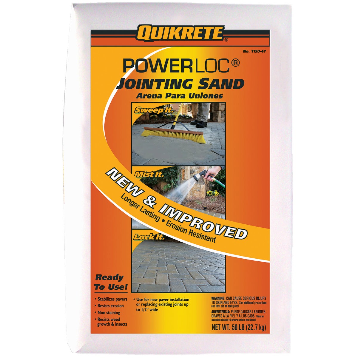 50# POWERLOC JOINT SAND - 115047 by Quikrete Co