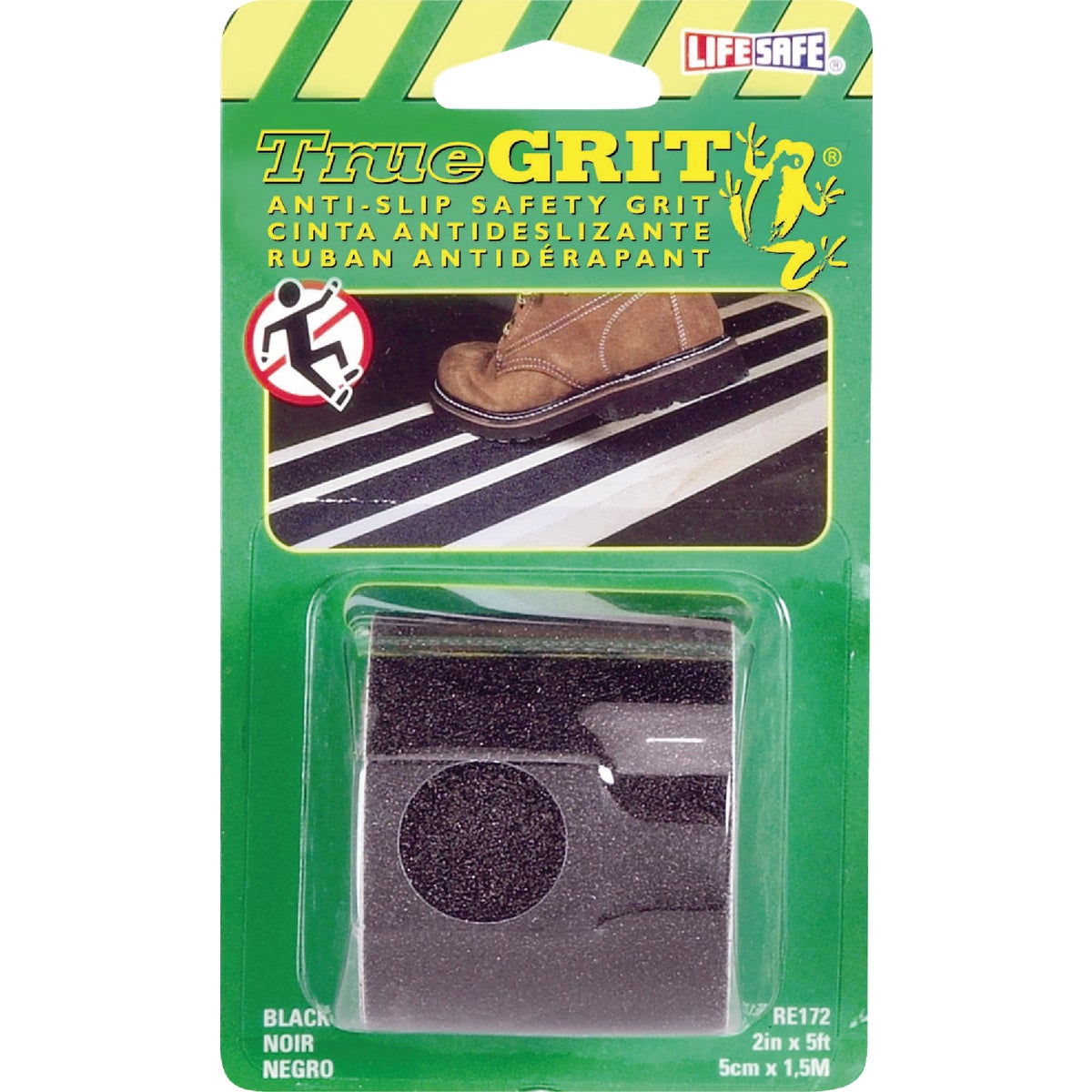 2"X5' BLK SFT GRIT TAPE - RE172 by Incom Mfg Group