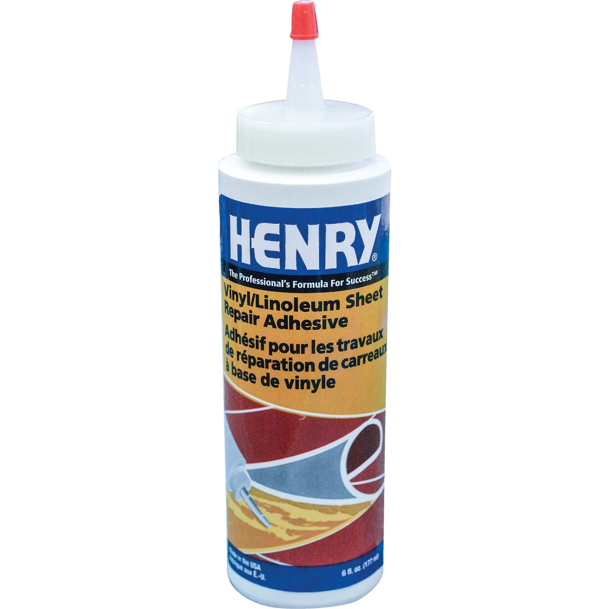 6OZ VINYL/LINOL ADHESIVE - 12220 by Henry W W Company