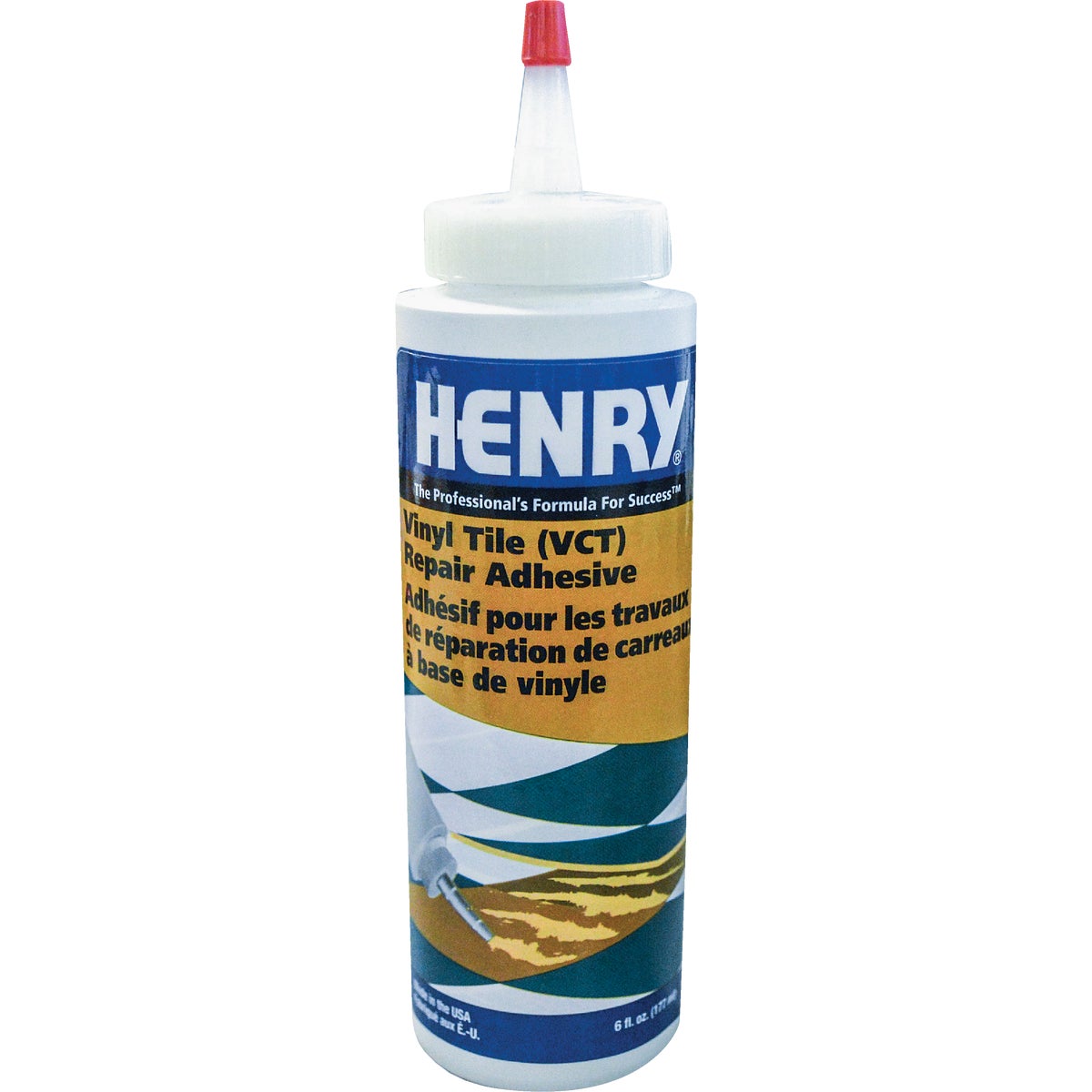 6OZ VINYL TILE ADHESIVE - 12233 by Henry W W Company