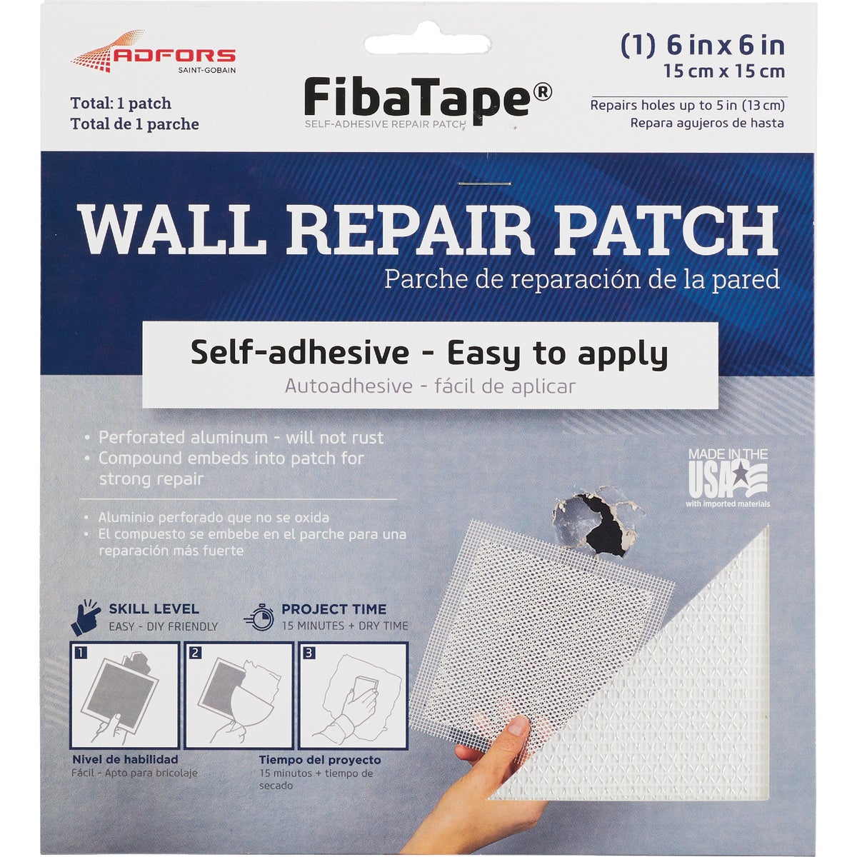 6" WALL REPAIR PATCH - FDW6838-U by Saint Gobain