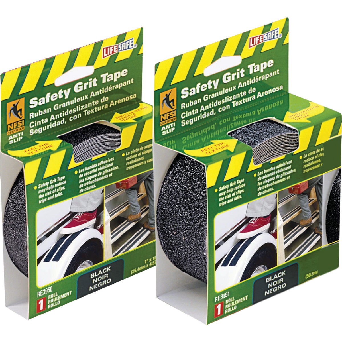 2"X15' BLK SFT GRIT TAPE - RE3951 by Incom Mfg Group