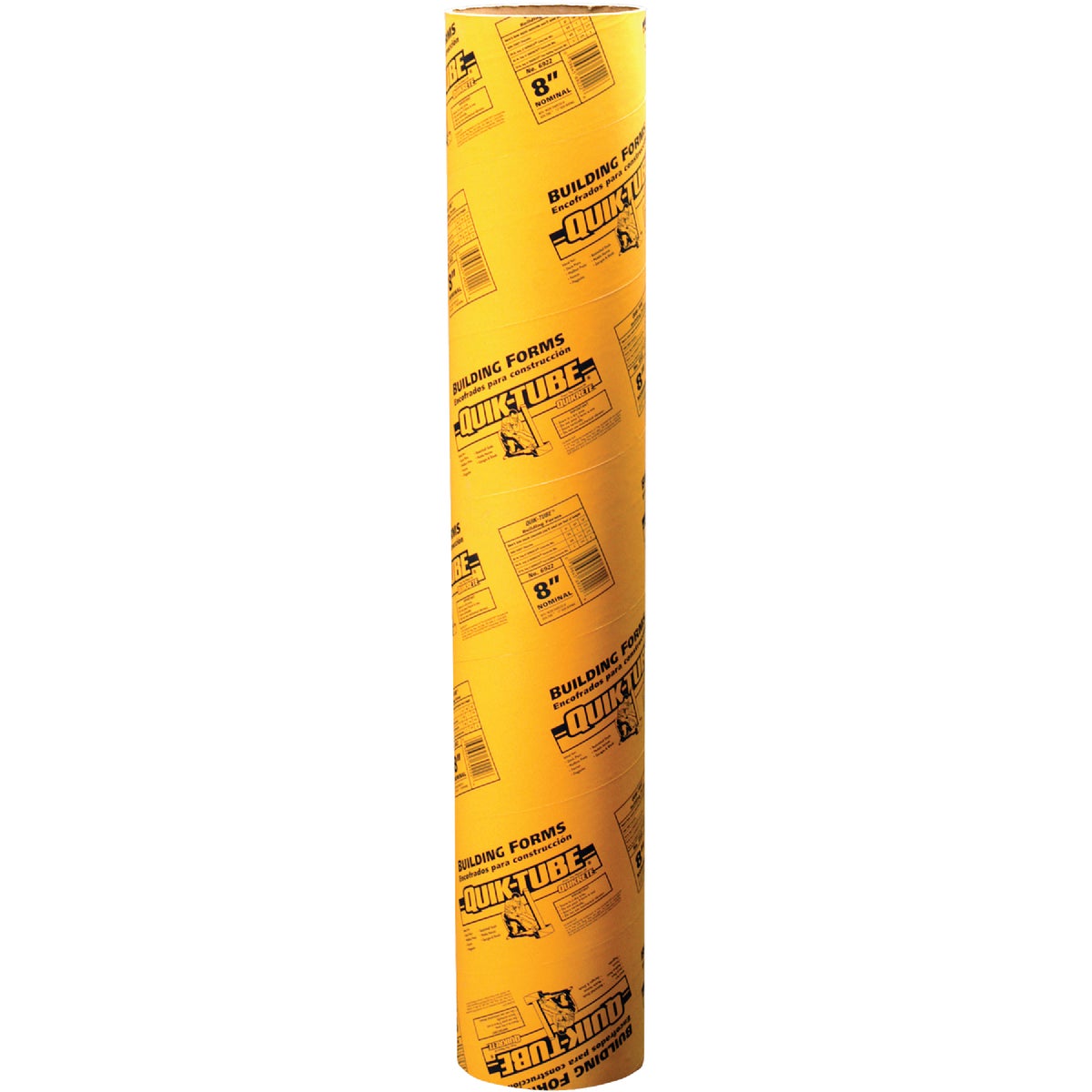 8" CONCRETE FORM TUBE - 692201 by Quikrete Co