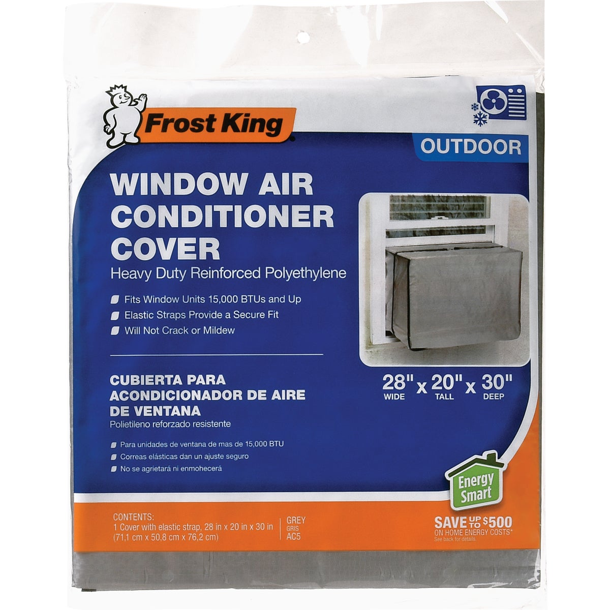 20X28X30X6 MIL AC COVER - AC5HDI by Thermwell Prods Co