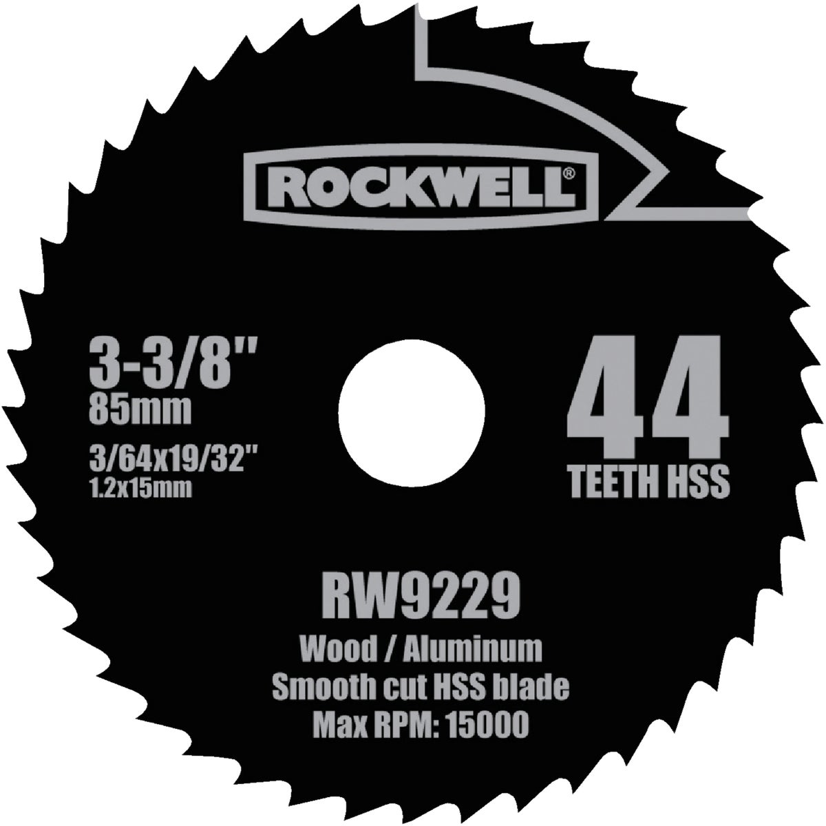 3-3/8" 44T HSS BLADE - RW9229 by Positec Usa Inc