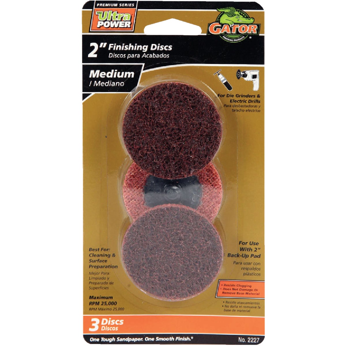 2" MEDIUM SURFACE DISC - 2227 by Ali Industries Inc