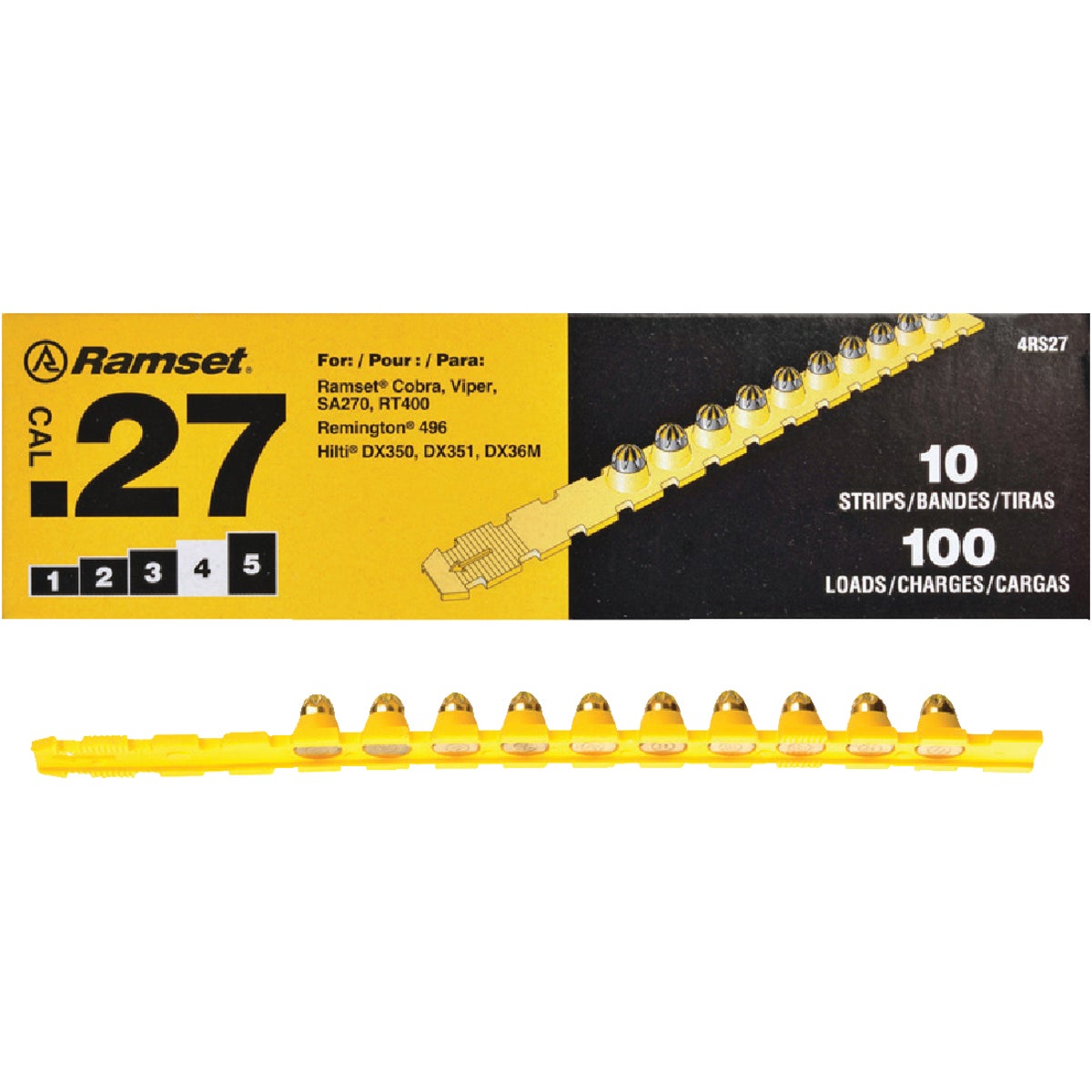 100PK .27 YELLOW LOADS - 00667 by Itw Brands