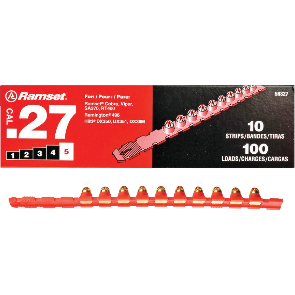 100PK .27 RED LOADS - 00682 by Itw Brands