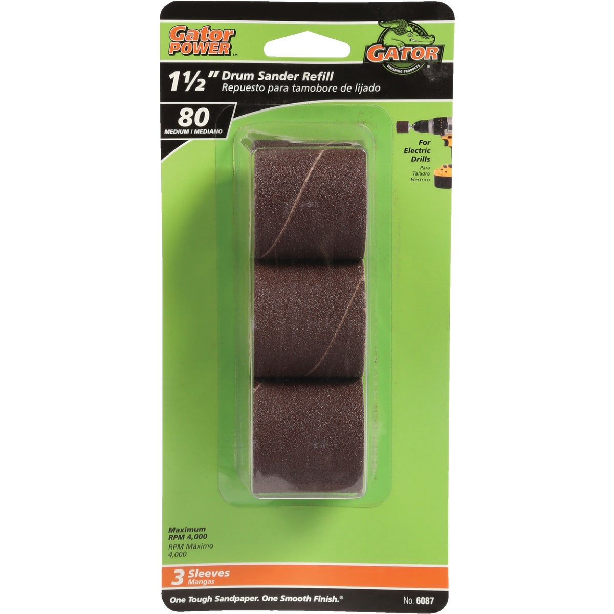 1.5X1.5 80 SANDER REFILL - 6087 by Ali Industries Inc