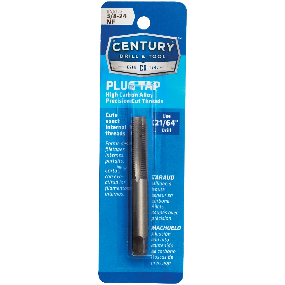3/8X24 NF TAP - 8136 by Irwin Industr Tool