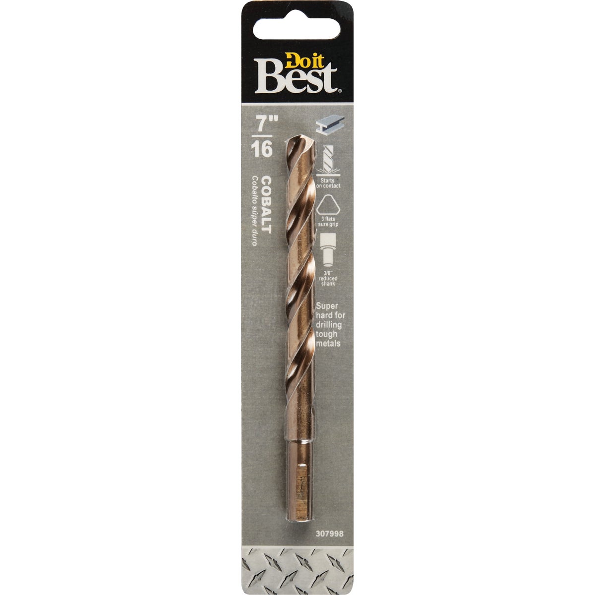 7/16" COBALT DRILL BIT - 251191DB by Mibro/gs