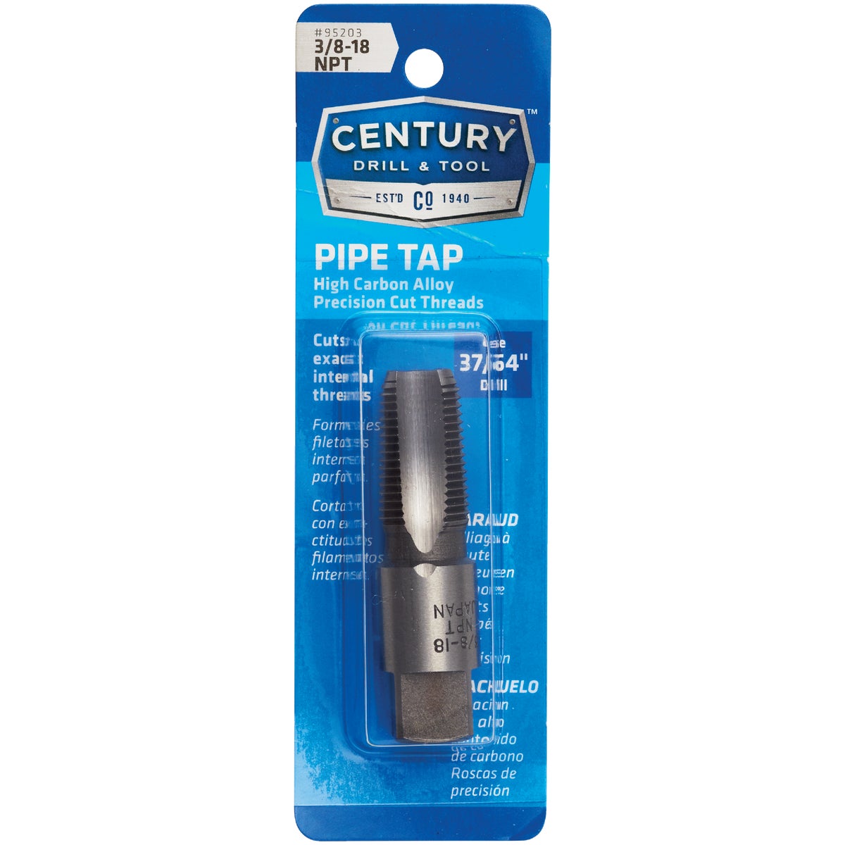 3/8X18 NPT PIPE TAP - 1904P by Irwin Industr Tool