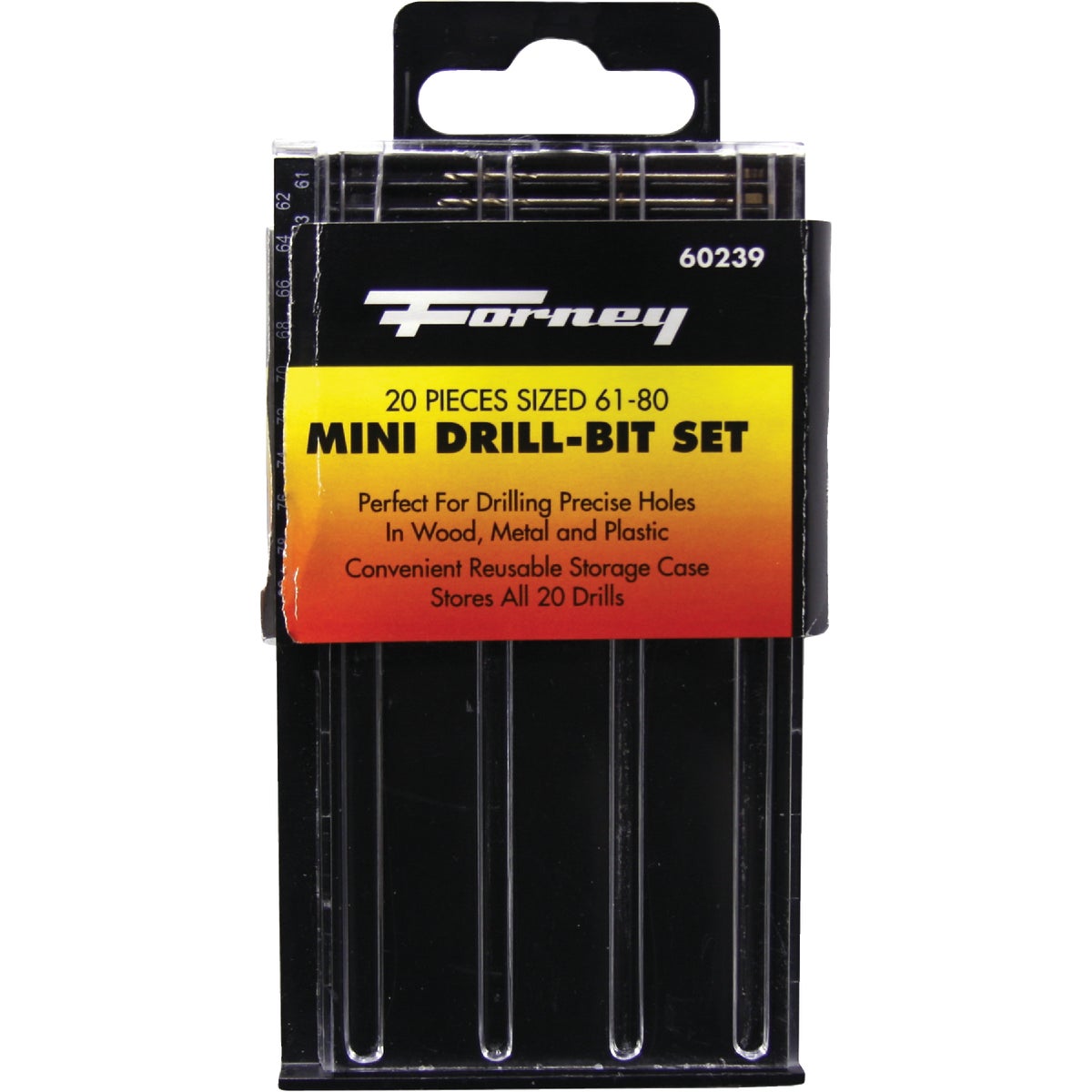 20PC DRILL BIT SET - 60239 by Forney Industries