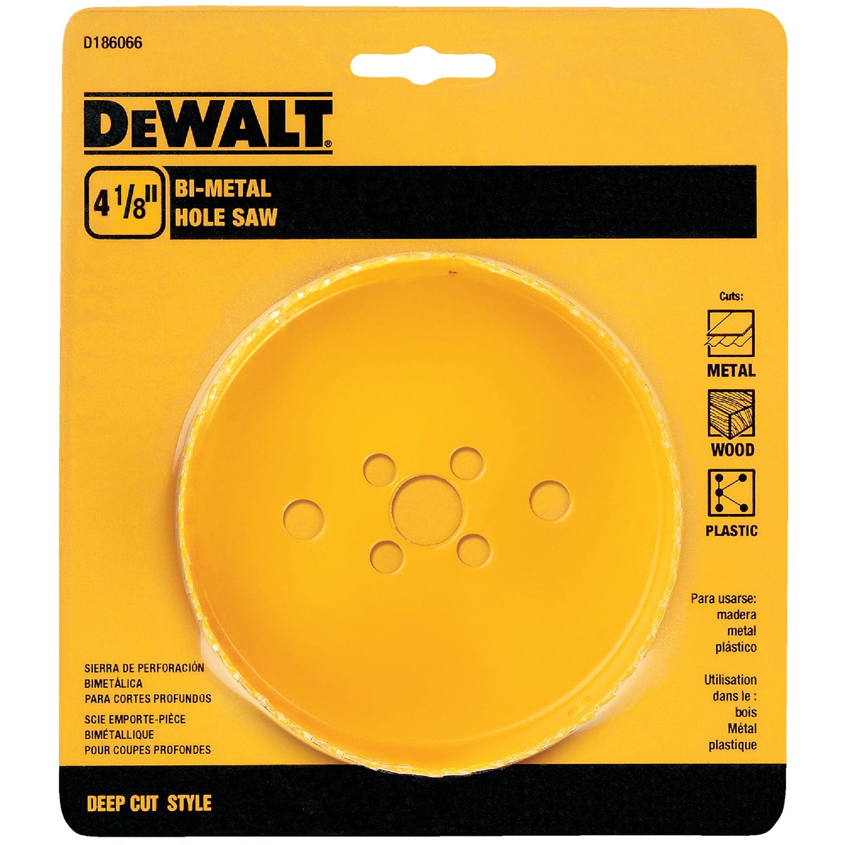4-1/8" HOLE SAW - D180066 by DeWalt