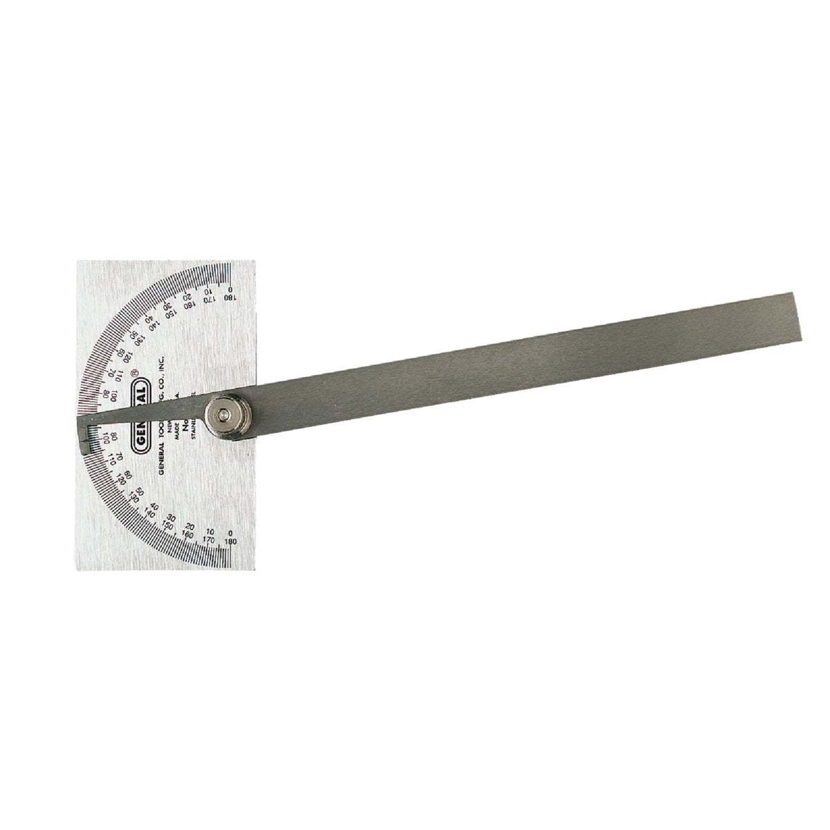 6" STEEL PROTRACTOR - 17 by Gen Tools Mfg