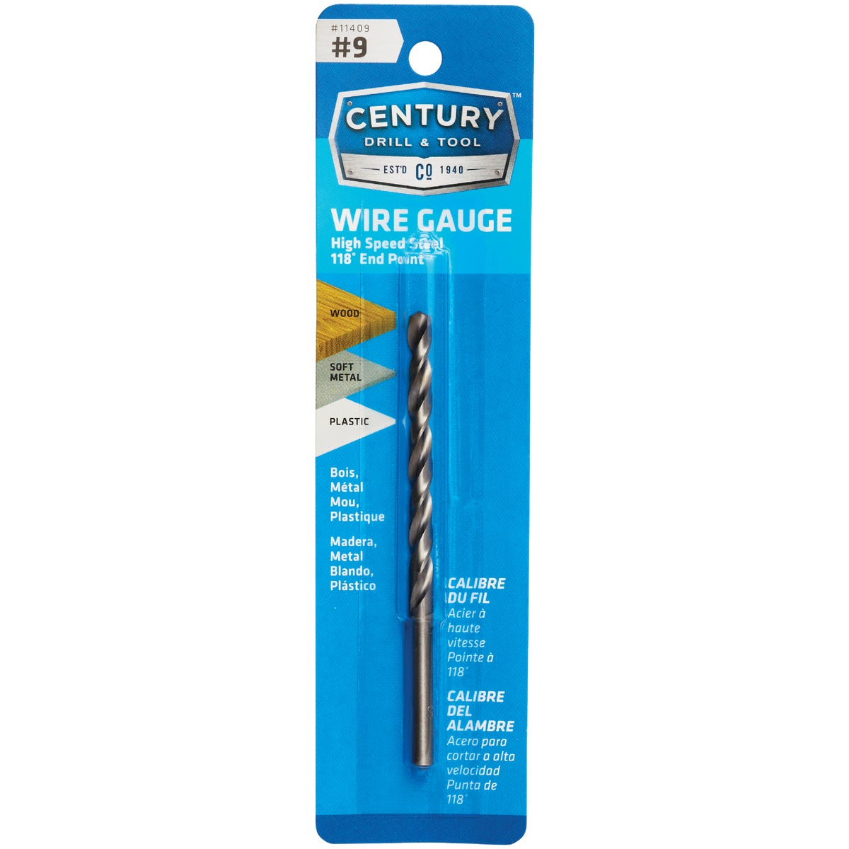 #9 METAL DRILLING BIT - 81109 by Irwin Industr Tool