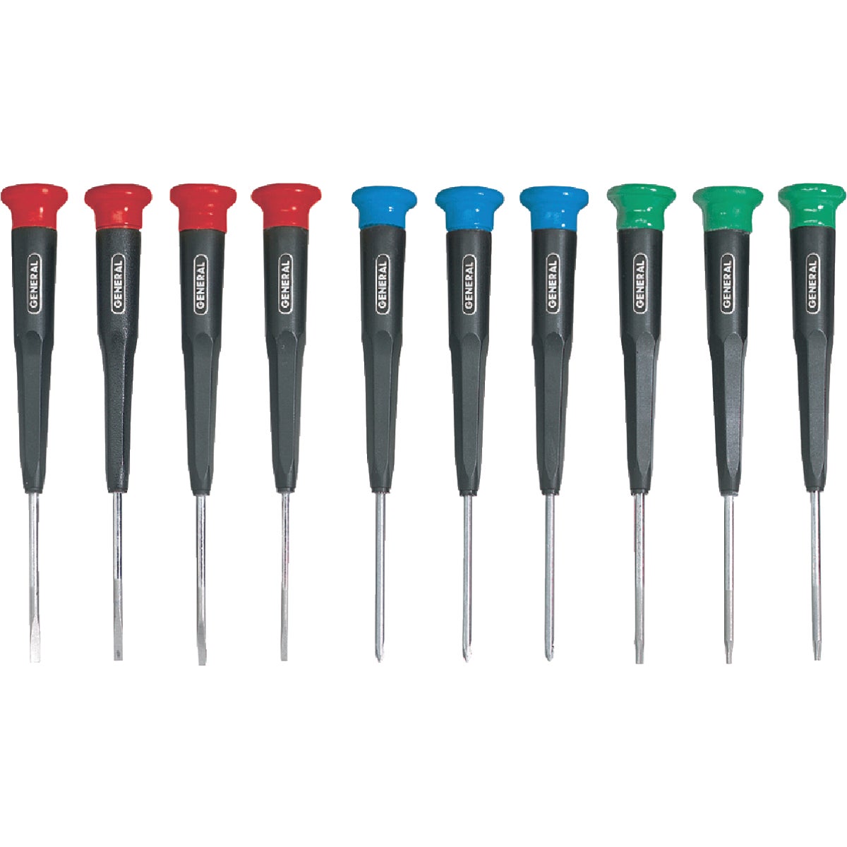 10PC SCREWDRIVER SET - 690 by Gen Tools Mfg