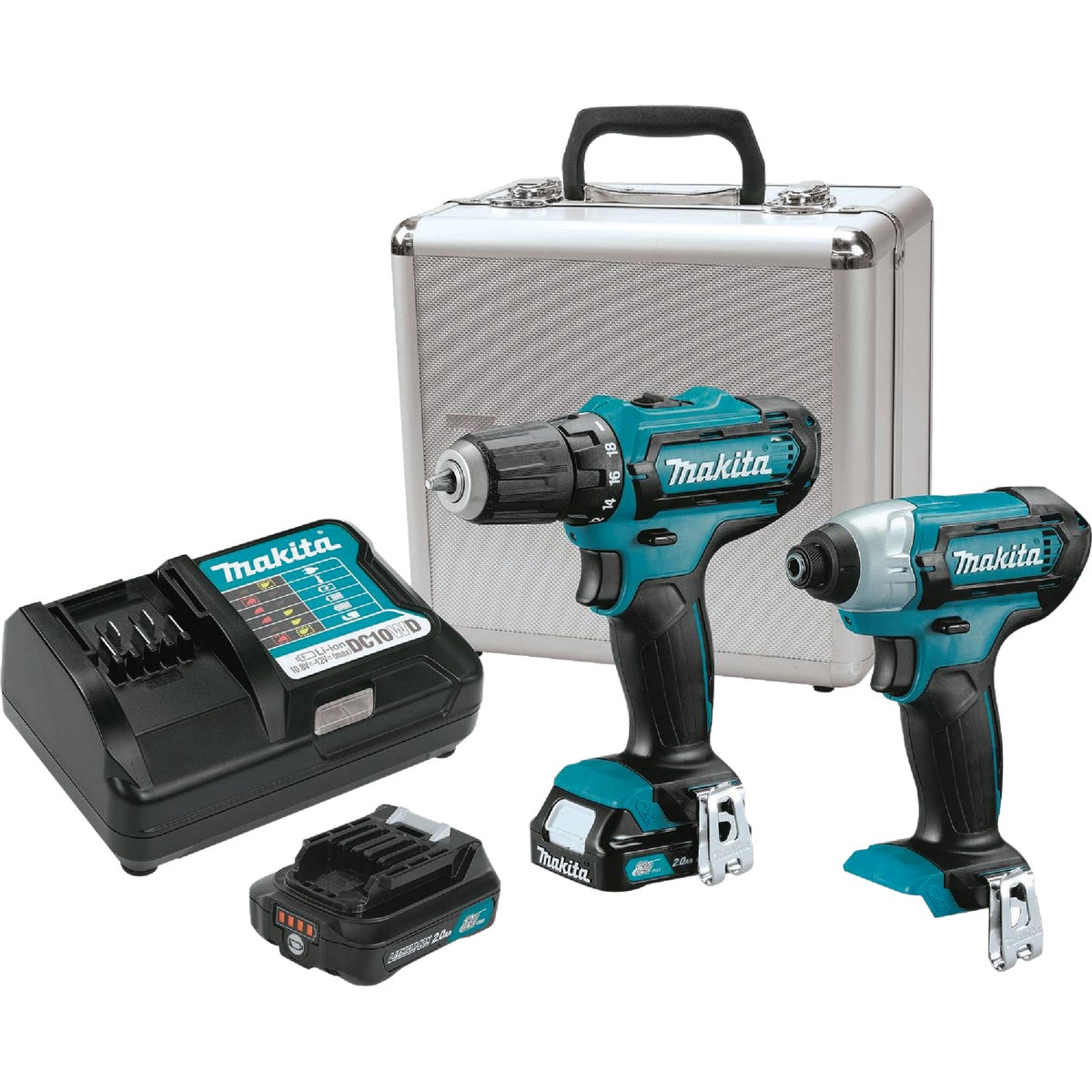 12V DRILL/IMPACT KIT - LCT209W by Makita Usa Inc