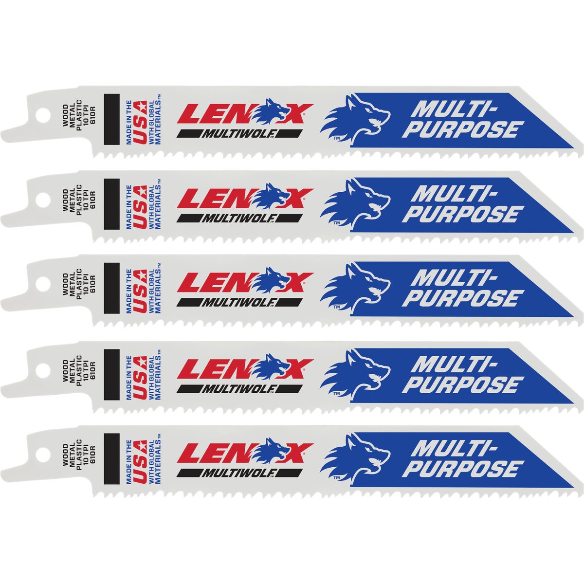 6" 10T RECIP SAW BLADE - 610R by Lenox