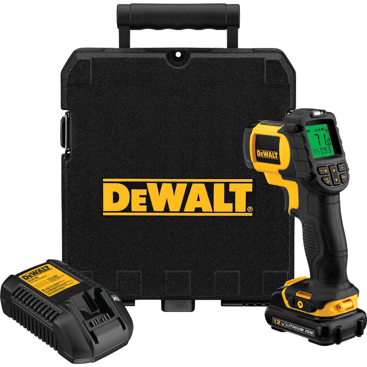 12V IR THERMOMETER KIT - DCT414S1 by DeWalt