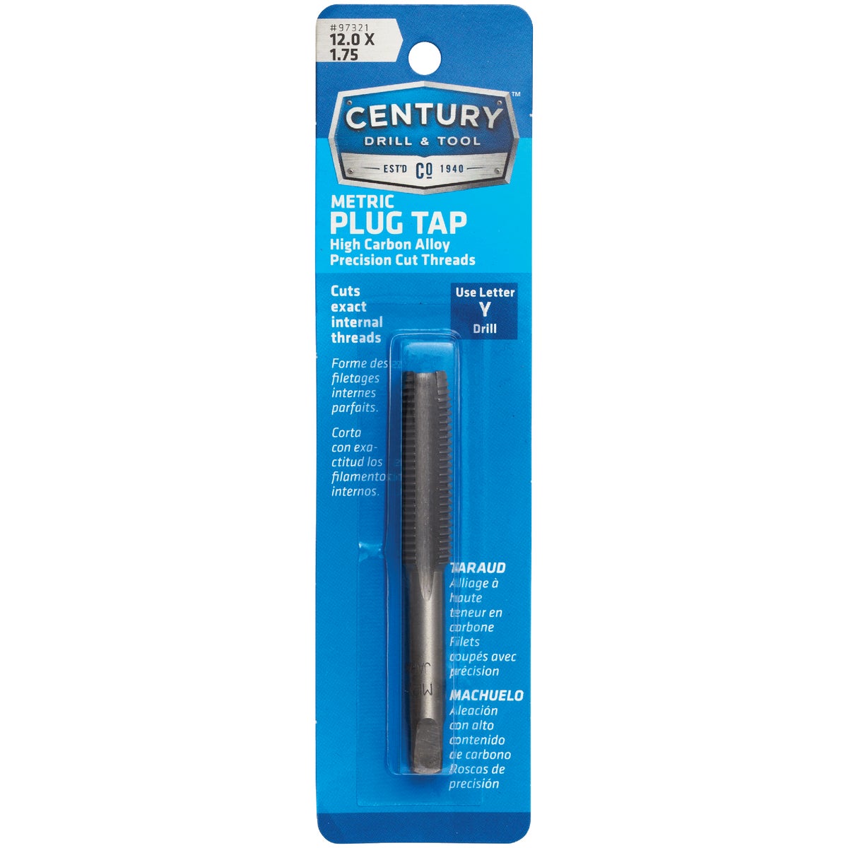 12MM-1.75 TAP - 8344ZR by Irwin Industr Tool