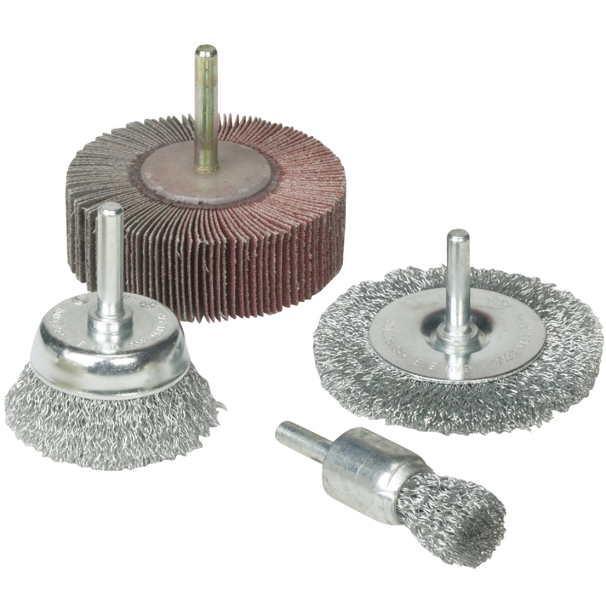 4PC DRILL ACCESSORY KIT - 36455 by Weiler Corporation