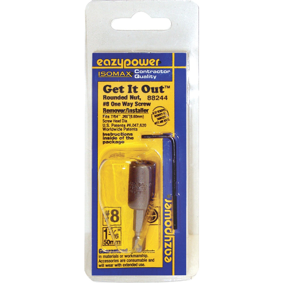 #8 SCREW & NUT REMOVER - 88244 by Eazypower Corp